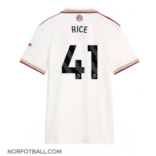 Billige Fotballdrakt Arsenal Declan Rice #41 Replika Tredjedrakt Dame 2025-26 Kortermet Billige Fotballdrakt Arsenal Declan Rice #41 Replika Tredjedrakt Dame 2025-26 Kortermet